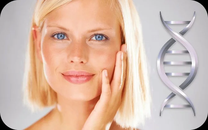 Woman with radiant skin - Complete Beauty Support